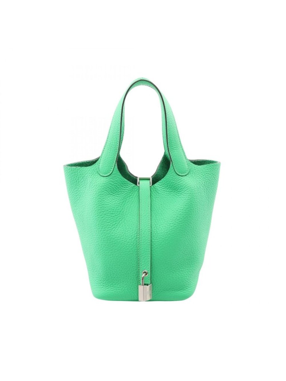 Hermes Handbag Picotin Lock PM Vert Comic